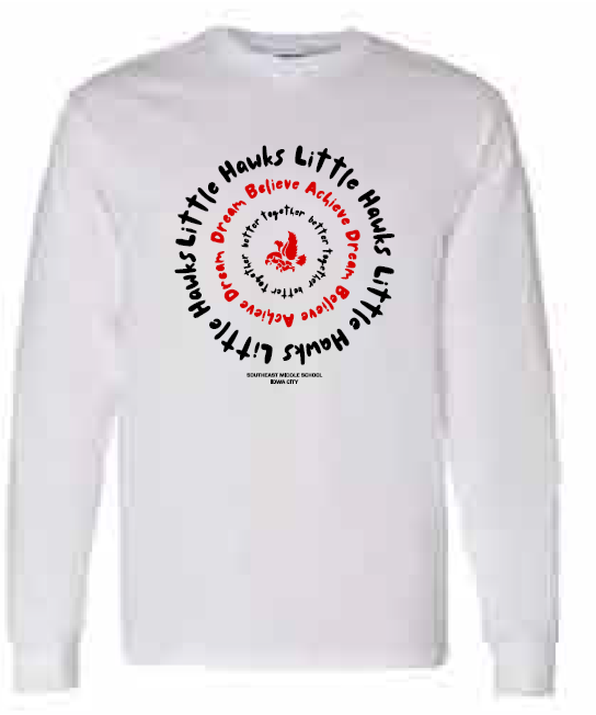 2025 Southeast Winter Sports Gildan - Heavy Cotton™ Long Sleeve T-Shirt (Circle Design)