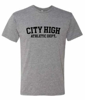 2026 City High Fall Spirit Store Next Level - Unisex Triblend T-Shirt (City High Design)