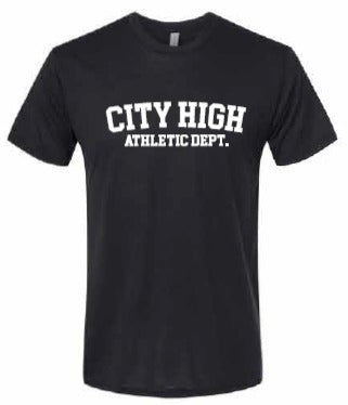 2026 City High Fall Spirit Store Next Level - Unisex Triblend T-Shirt (City High Design)