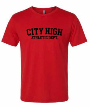 2026 City High Fall Spirit Store Next Level - Unisex Triblend T-Shirt (City High Design)
