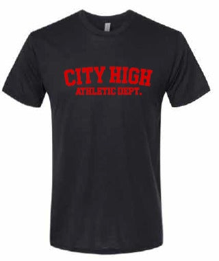2026 City High Fall Spirit Store Next Level - Unisex Triblend T-Shirt (City High Design)
