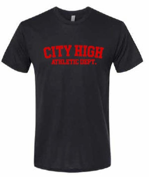 2026 City High Fall Spirit Store Next Level - Unisex Triblend T-Shirt (City High Design)