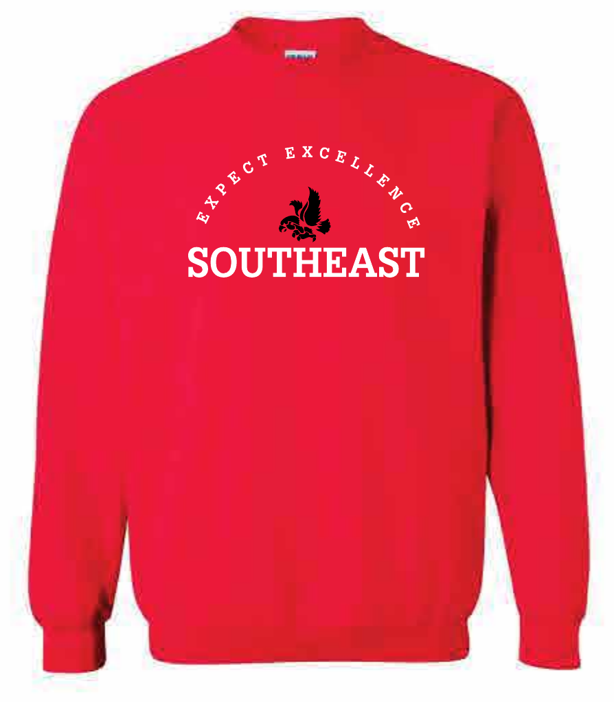 2026 Southeast Middle School Gildan - Heavy Blend™ Crewneck Sweatshirt (Excellence)