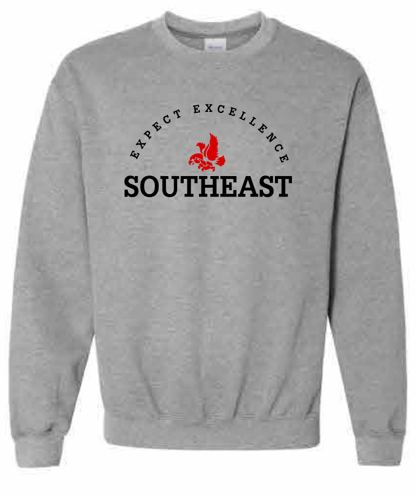 2026 Southeast Middle School Gildan - Heavy Blend™ Crewneck Sweatshirt (Excellence)