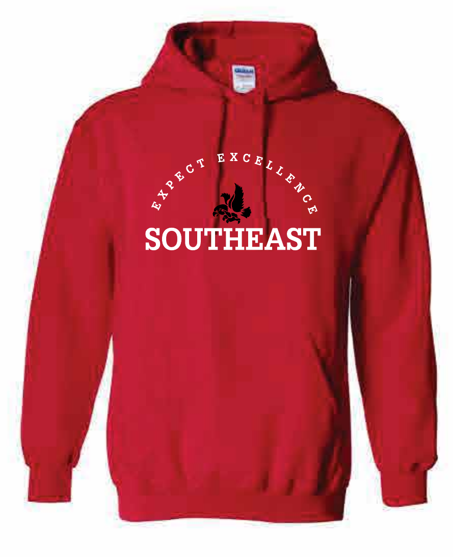 2026 Southeast Middle School Gildan - Heavy Blend™ Hooded Sweatshirt (Excellence)