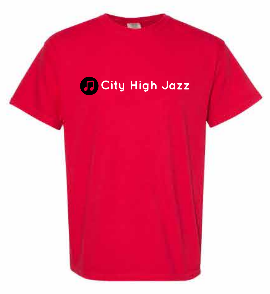 2026 City High Jazz Comfort Colors - Garment-Dyed Heavyweight T-Shirt