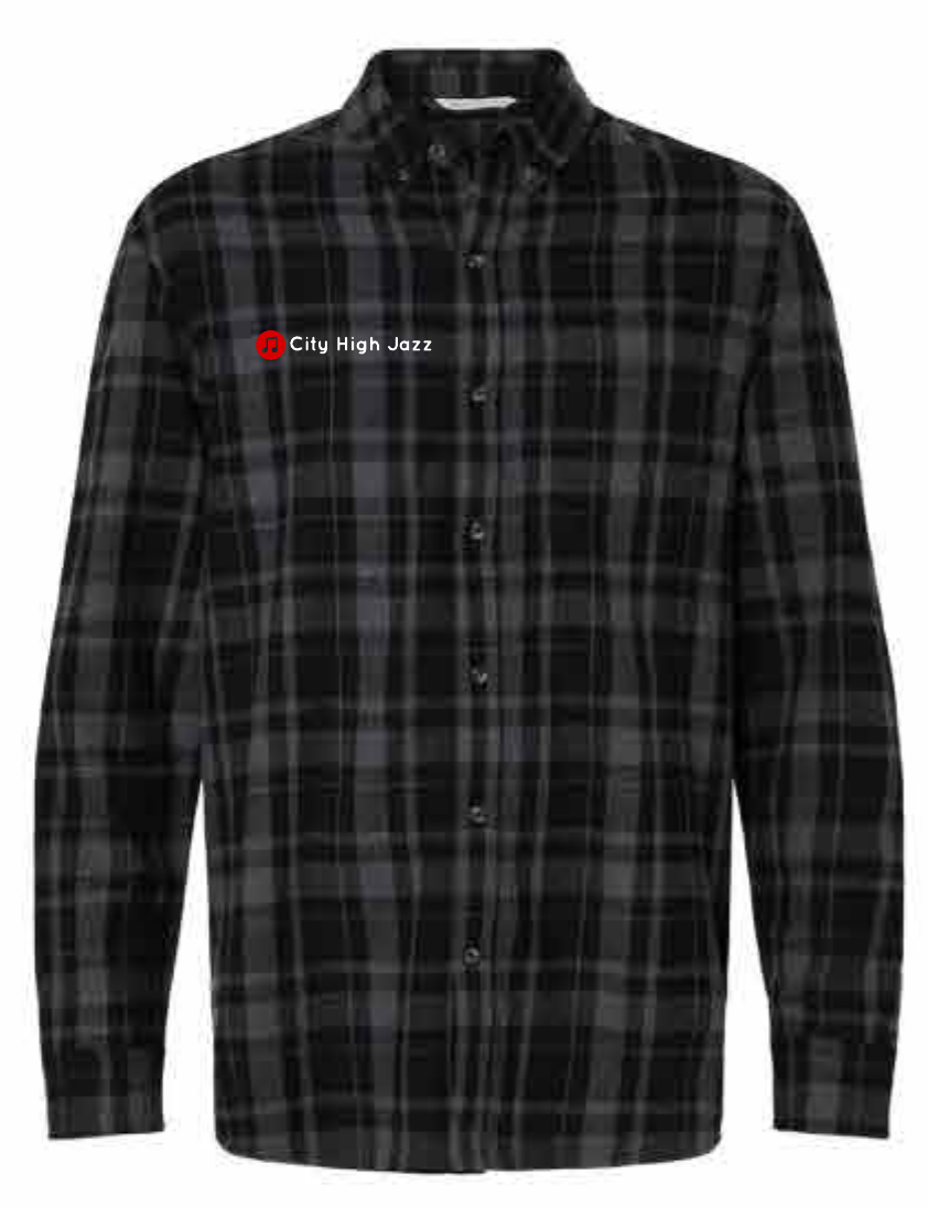 2026 City High Jazz Boxercraft - Men's Flannel Button Down Shirt