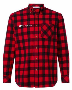 2026 City High Jazz Boxercraft - Men's Flannel Button Down Shirt