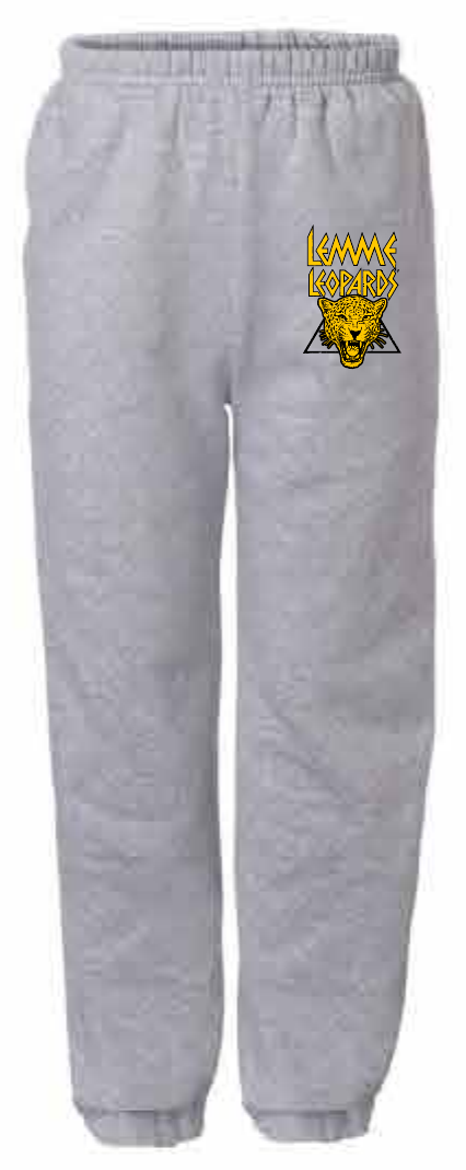 2026 Lemme Leopards Gildan - Youth Heavy Blend™ Sweatpants (Leopards Design)