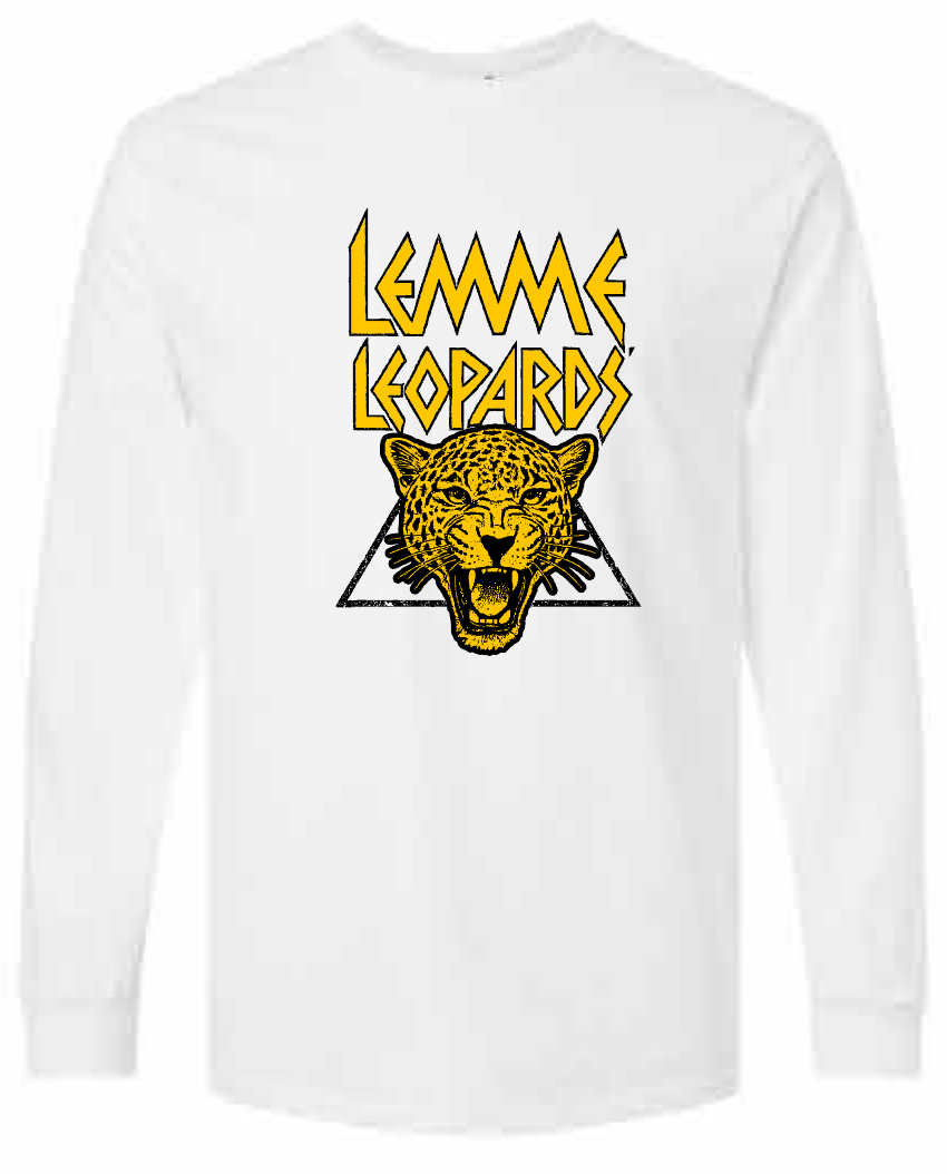 2026 Lemme Leopards Gildan - Youth Heavy Cotton™ Long Sleeve T-Shirt (Leopards Design)