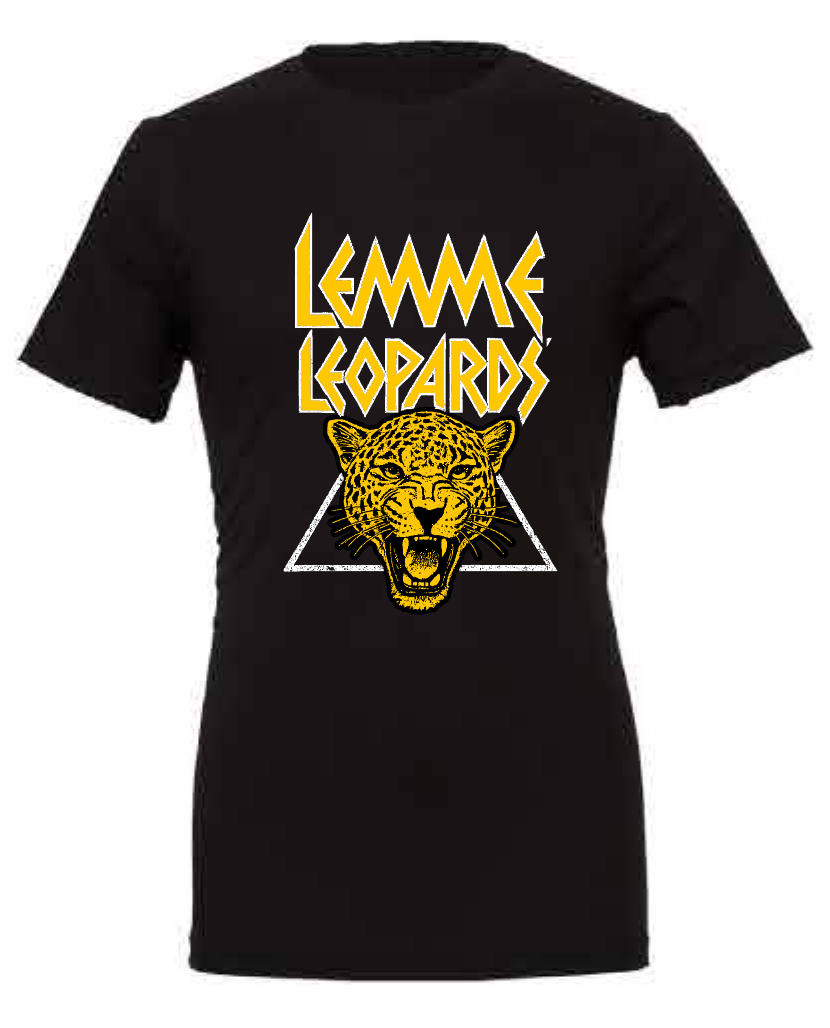 2026 Lemme Leopards BELLA + CANVAS - Unisex CVC Jersey Tee (Leopards Design)