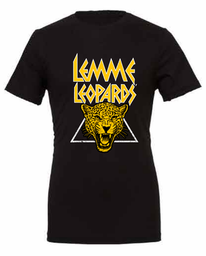 2026 Lemme Leopards BELLA + CANVAS - Unisex CVC Jersey Tee (Leopards Design)