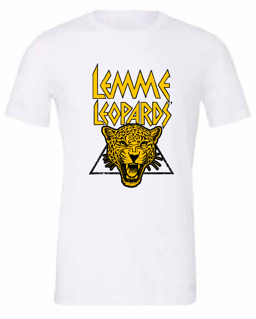 2026 Lemme Leopards Bella + Canvas - Youth CVC Jersey Tee (Leopards Design)