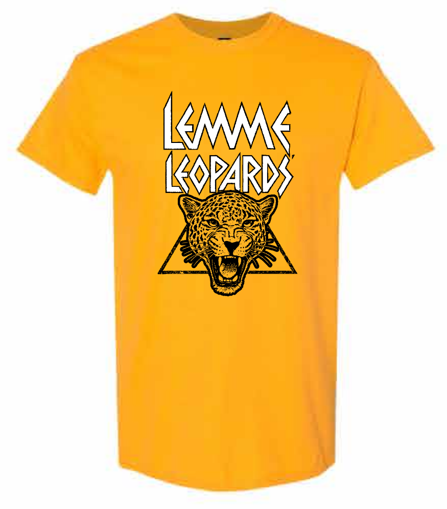 2026 Lemme Leopards Gildan - Heavy Cotton™ T-Shirt (Leopards Design)