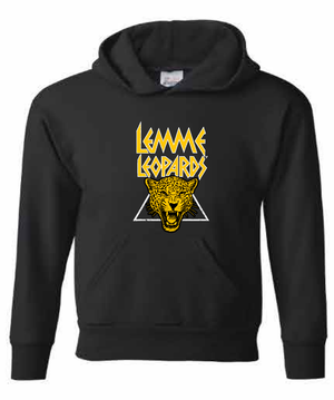 2026 Lemme Leopards Hanes - Youth EcoSmart® Hooded Sweatshirt (Leopards Design)