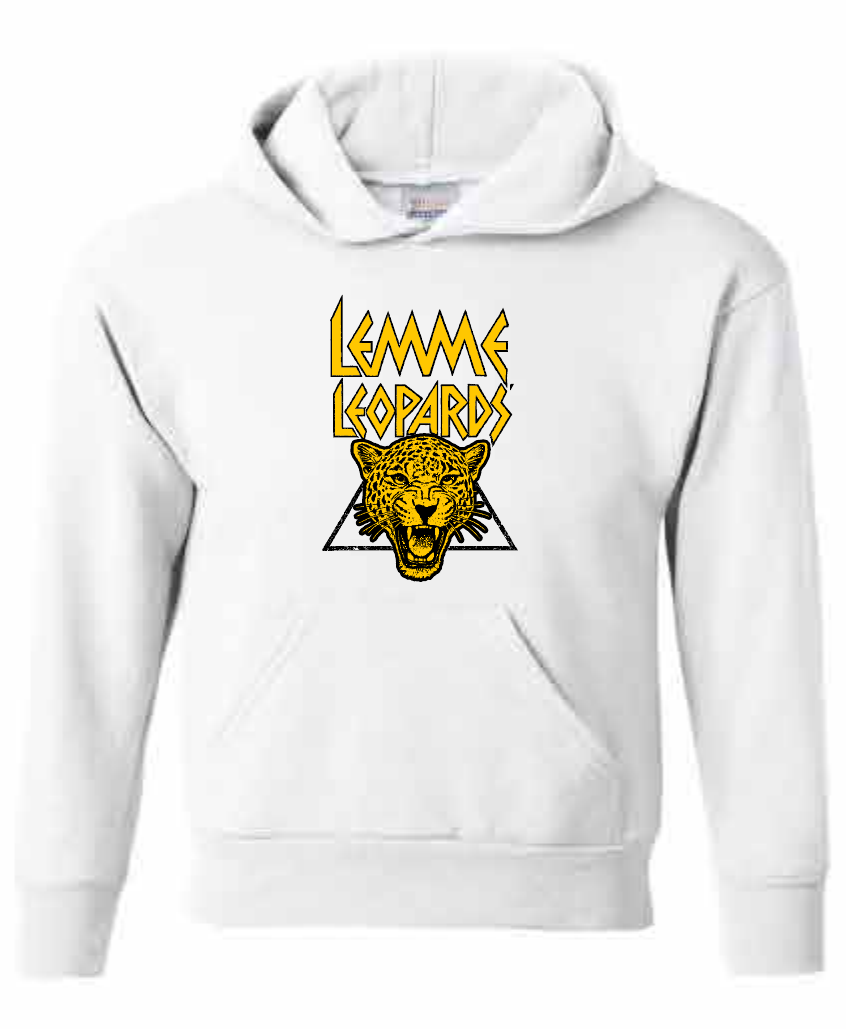 2026 Lemme Leopards Hanes - Youth EcoSmart® Hooded Sweatshirt (Leopards Design)