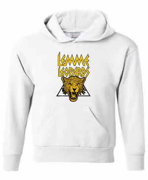 2026 Lemme Leopards Hanes - Youth EcoSmart® Hooded Sweatshirt (Leopards Design)