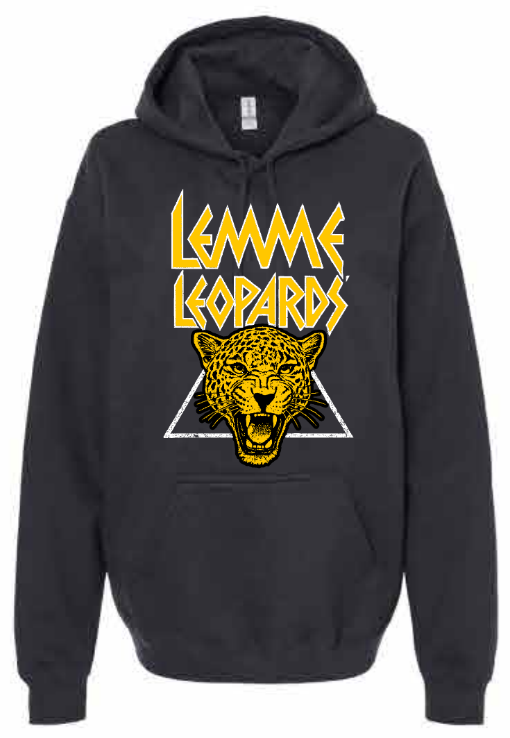 2026 Lemme Leopards Gildan - Unisex Softstyle® Midweight Hooded Sweatshirt (Leopards Design)