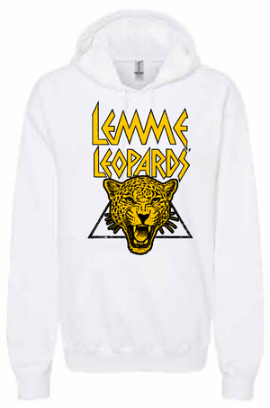 2026 Lemme Leopards Gildan - Unisex Softstyle® Midweight Hooded Sweatshirt (Leopards Design)