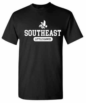 2026 Southeast Middle School Gildan - Heavy Cotton™ T-Shirt (Little Hawks)