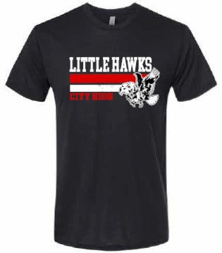 2026 City High Fall Spirit Store Next Level - Unisex Triblend T-Shirt (Little Hawks Design)