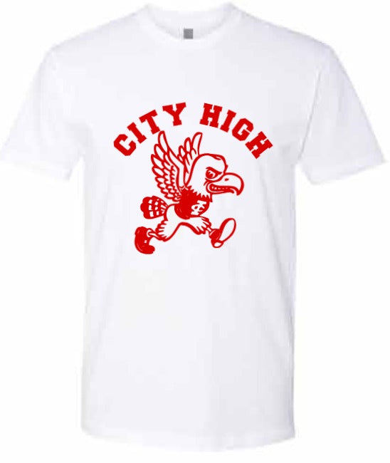 2026 City High Fall Spirit Store Next Level - Unisex Cotton T-Shirt (Louie Design)