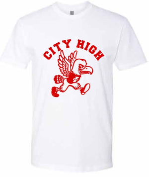 2026 City High Fall Spirit Store Next Level - Unisex Cotton T-Shirt (Louie Design)