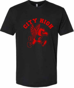 2026 City High Fall Spirit Store Next Level - Unisex Cotton T-Shirt (Louie Design)