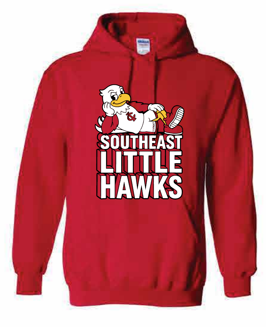 2026 Southeast Middle School Gildan - Heavy Blend™ Hooded Sweatshirt (Louie)