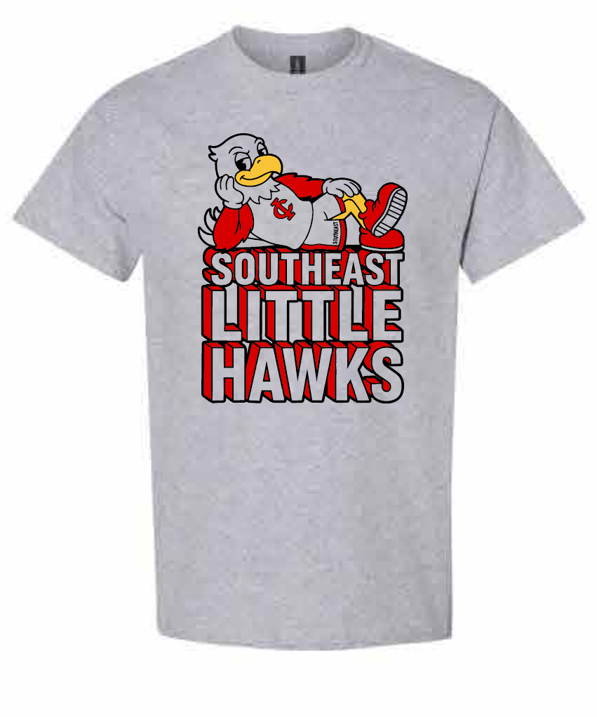 2026 Southeast Middle School Gildan - Heavy Cotton™ T-Shirt (Louie)