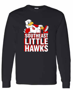 2026 Southeast Middle School Gildan - Heavy Cotton™ Long Sleeve T-Shirt (Louie)