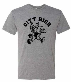 2026 City High Fall Spirit Store Next Level - Unisex Triblend T-Shirt (Louie Design)