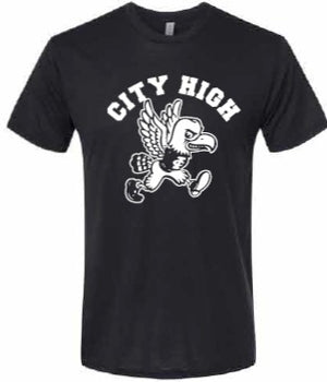 2026 City High Fall Spirit Store Next Level - Unisex Triblend T-Shirt (Louie Design)