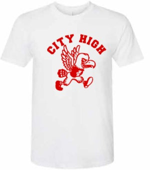 2026 City High Fall Spirit Store Next Level - Unisex Triblend T-Shirt (Louie Design)