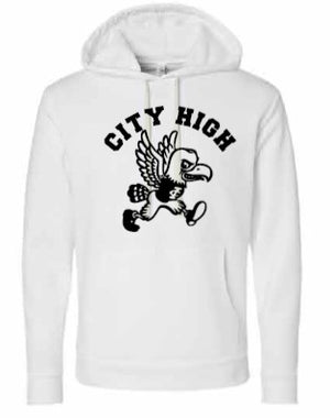 2026 City High Fall Spirit Store Next Level - Unisex Santa Barbara Hoodie Sweatshirt (Louie Design)