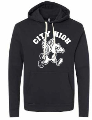 2026 City High Fall Spirit Store Next Level - Unisex Santa Barbara Hoodie Sweatshirt (Louie Design)