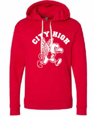2026 City High Fall Spirit Store Next Level - Unisex Santa Barbara Hoodie Sweatshirt (Louie Design)