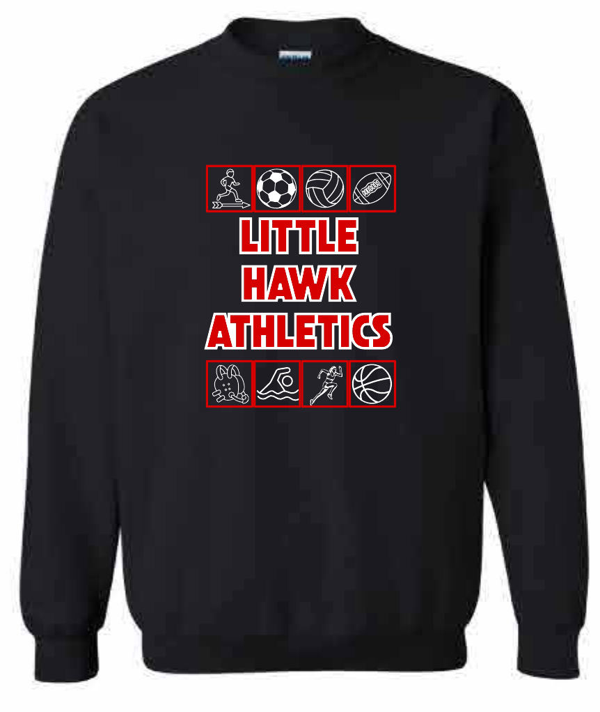 2026 Southeast Middle School Gildan - Heavy Blend™ Crewneck Sweatshirt (Athletics)