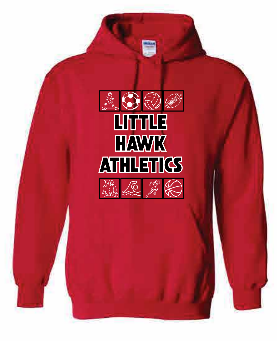 2026 Southeast Middle School Gildan - Heavy Blend™ Hooded Sweatshirt (Athletics)