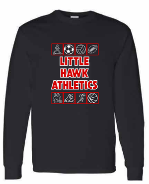 2026 Southeast Middle School Gildan - Heavy Cotton™ Long Sleeve T-Shirt (Athletics)