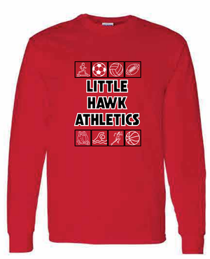 2026 Southeast Middle School Gildan - Heavy Cotton™ Long Sleeve T-Shirt (Athletics)