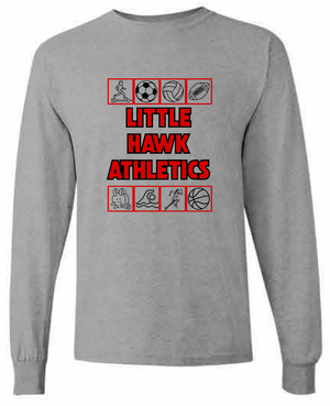2026 Southeast Middle School Gildan - Heavy Cotton™ Long Sleeve T-Shirt (Athletics)