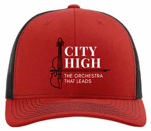 2026 City High Orchestra Richardson - Adjustable Snapback Trucker Cap