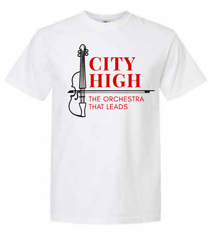 2026 City High Orchestra Comfort Colors - Garment-Dyed Heavyweight T-Shirt