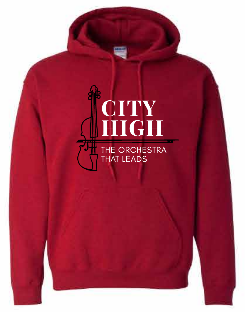 2026 City High Orchestra Gildan - Heavy Blend™ Hooded Sweatshirt