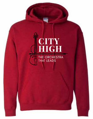 2026 City High Orchestra Gildan - Heavy Blend™ Hooded Sweatshirt