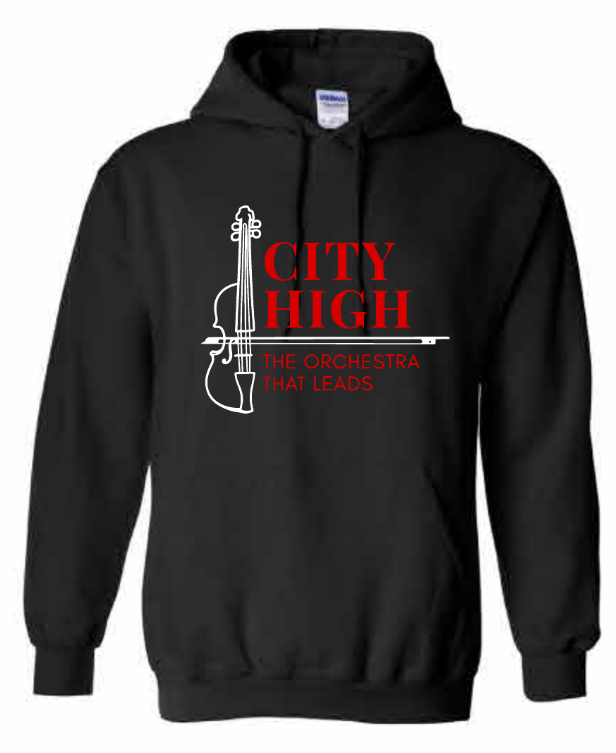 2026 City High Orchestra Gildan - Heavy Blend™ Hooded Sweatshirt