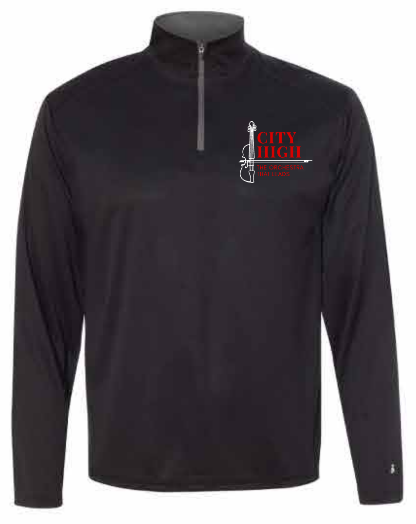 2026 City High Orchestra Badger - B-Core Quarter-Zip Pullover