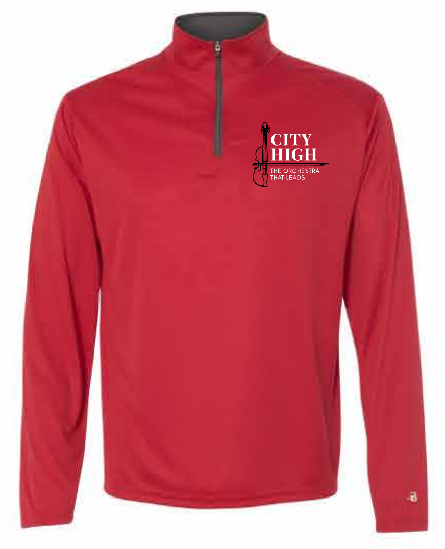 2026 City High Orchestra Badger - B-Core Quarter-Zip Pullover
