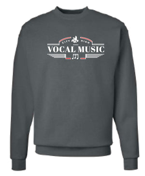 2023 City High Vocal Music Hanes - Ecosmart® Crewneck Sweatshirt (with personalization option)
